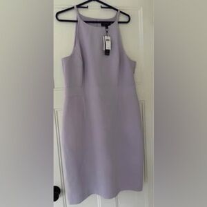 Banana Republic Strapless fit cocktail dress purple sheath